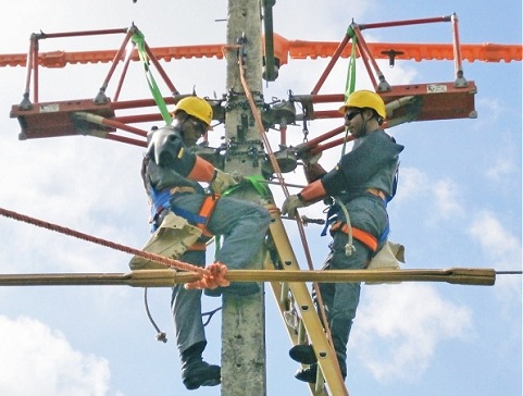 empresa eléctrica, sancti spíritus, trabajo, protección