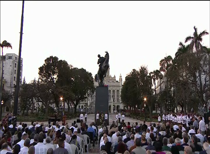 José Martí, estatua, Raúl Castro, natalicio