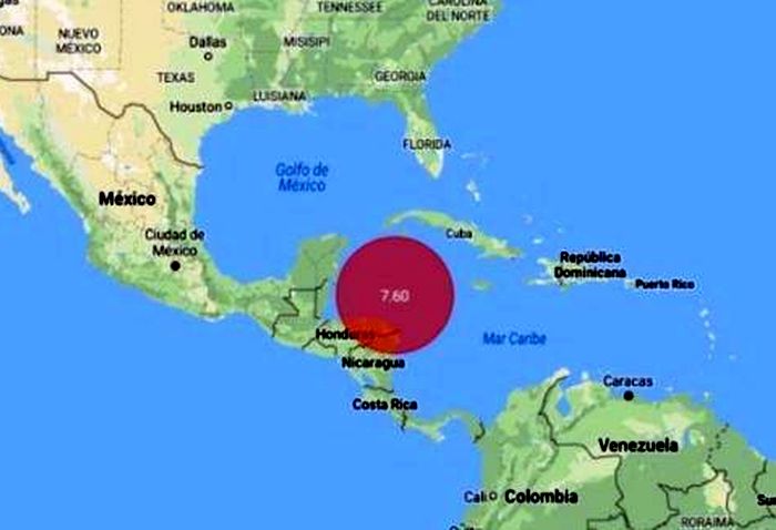 temblor, terremoto, América Central