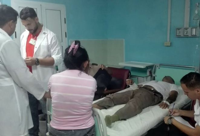 sancti spiritus, accidente de transito, accidente, paredes, hospital provincial camilo cienfuegos