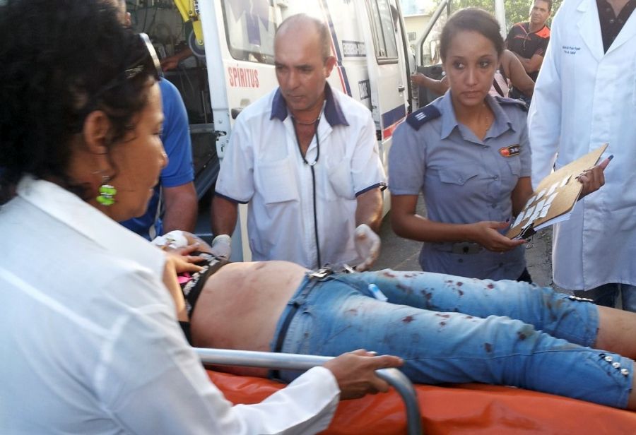 sancti spiritus, accidente de transito, fallecidos, paredes