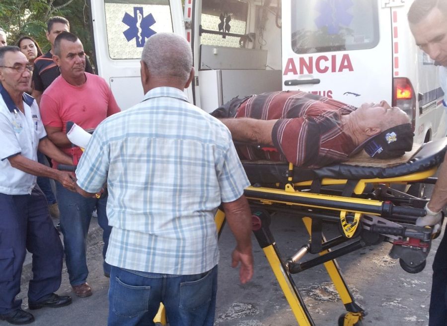 sancti spiritus, accidentes de transito, accidente, paredes