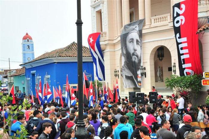 sancti spiritus, caravana de la libertad, ejercito rebelde, fidel castro, revolucion cubana