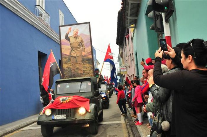 sancti spiritus, caravana de la libertad, ejercito rebelde, fidel castro, revolucion cubana