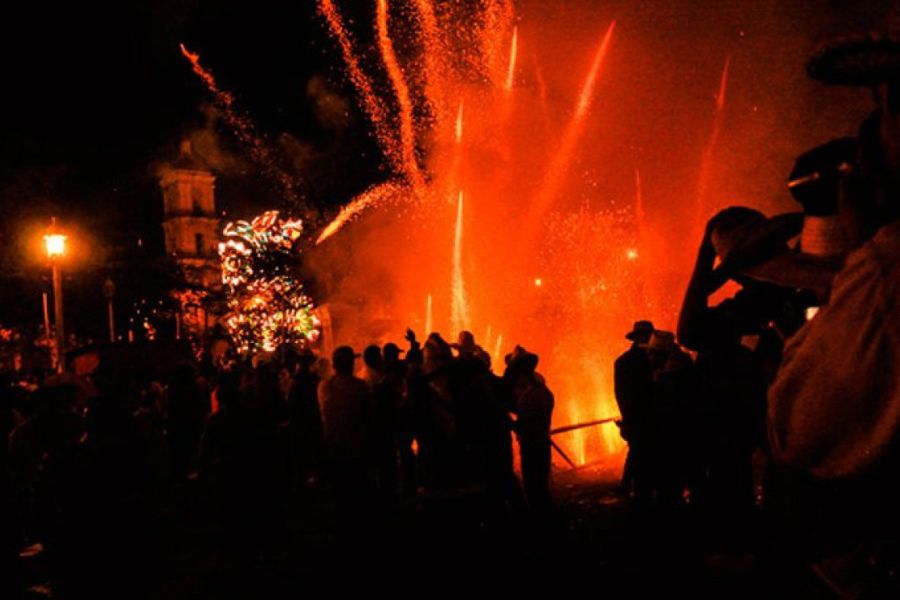 villa clara, remedios, fuegos artificiales, parrandas