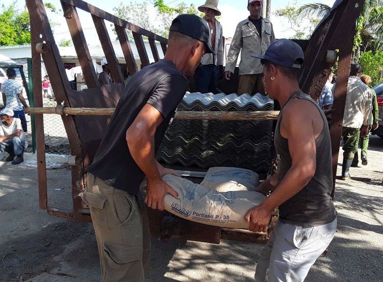 sancti spiritus, construccion de viviendas, huracan irma, yaguajay, materiales de la construccion