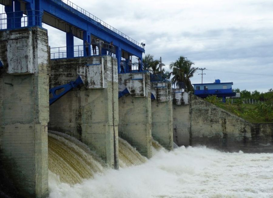 sancti spiritus, lluvias, presa zaza