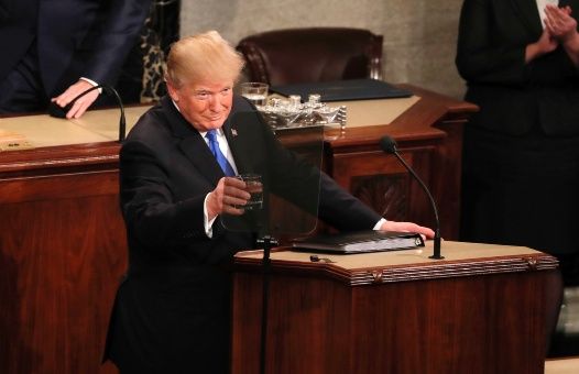 Donald Trump, Estado de la Unión, migración, Estados Unidos