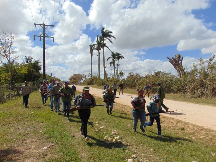 sancti spiritus, dia de la defensa, jatibonico, brigada de produccion y defensa