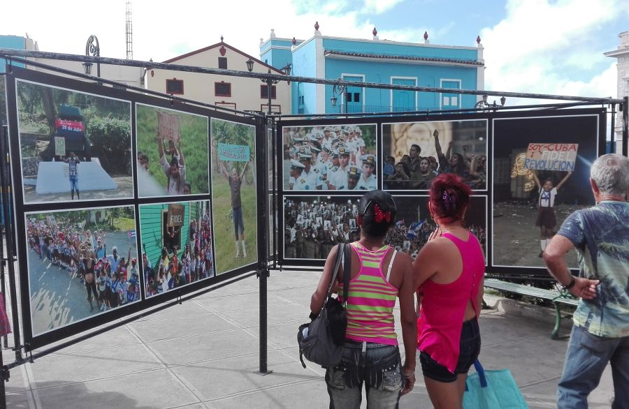 sancti spiritus, fidel castro, fotografias, exposicion