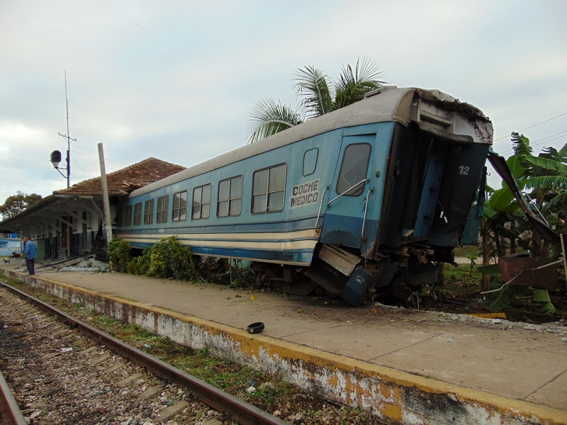 sancti spiritus, accidente ferroviario, ferrocarriles cuba