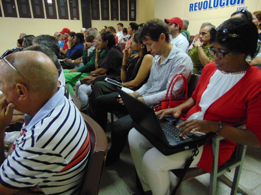 sancti spiritus, prensa espirituana, X congreso de las UPEC, periodistas