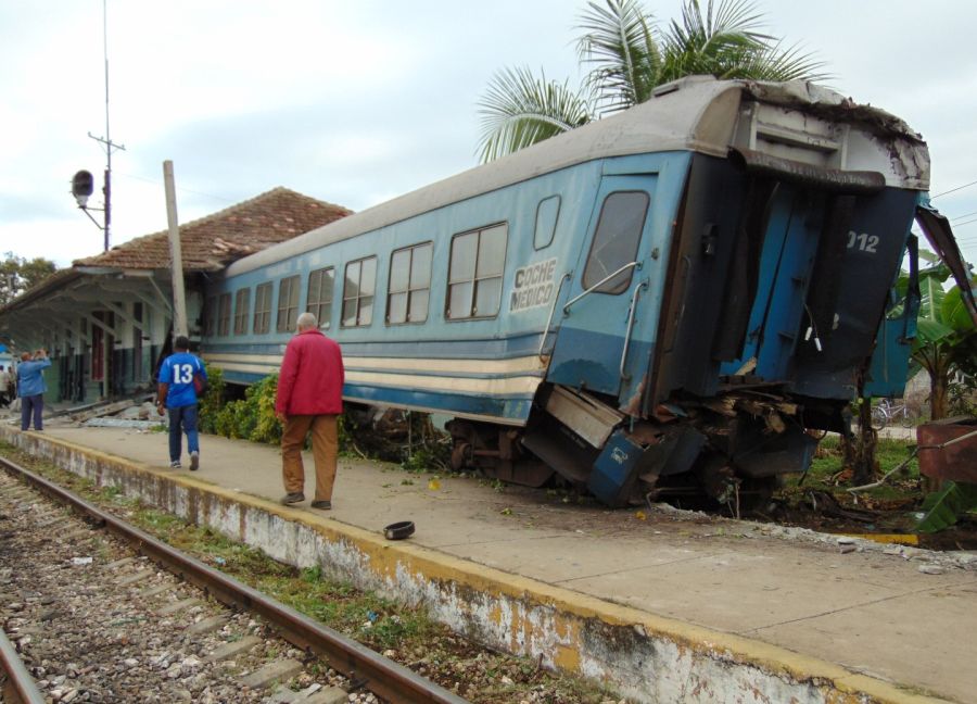 sancti spiritus, accidente ferroviario