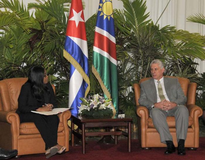 cuba, namibia, miguel diaz-canel