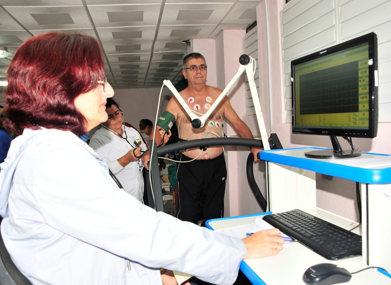 sancti spiritus, rehabilitacion, hospital provincial camilo cienfuegos, salud publica, gimnasio de rehabilitacion cardiovascular