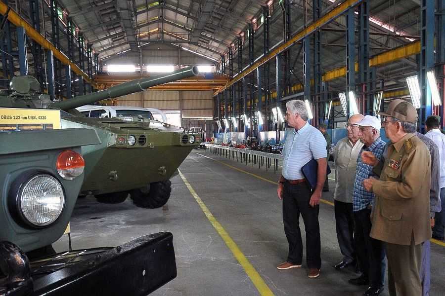 cuba, la habana, empresa militar industrial, raul castro, fuerzas armadas revolucionarias, far