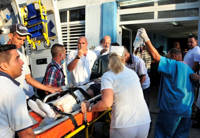 sancti spiritus, accidentes de tranasito, sium, sistema integrado de urgencias medicas, hospital provincial camilo cienfuegos