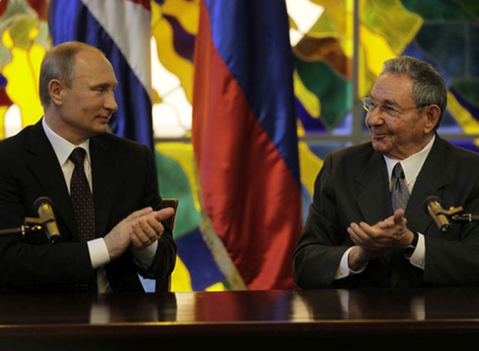 cuba, rusia, elecciones presidenciales en rusia, vladimir putin, raul castro