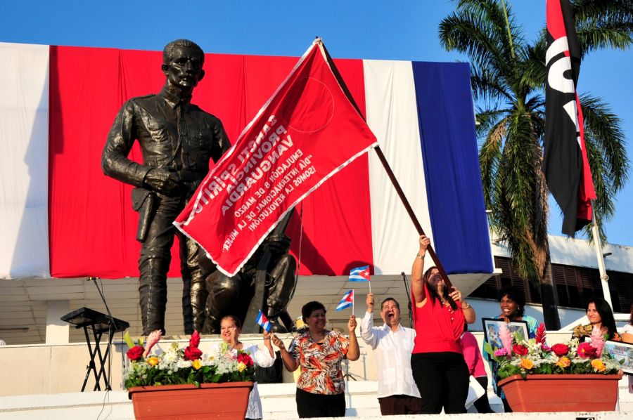 sancti spiritus, dia internacional de la mujer, fmc, federacion de mujeres cubanas, X congreso de la fmc