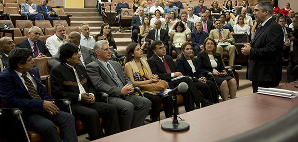 Cuba, Bolivia Evo Morales, Miguel Díaz Canel