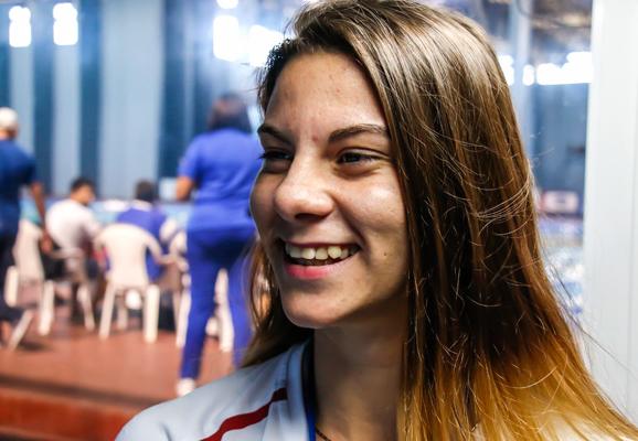 sancti spiritus, natacion, juegos centroamericanos y del caribe, barranquilla 2018, lorena gonzalez