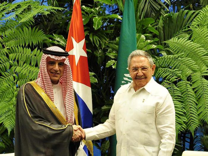 Cuba, Arabia Saudita, Raúl Castro