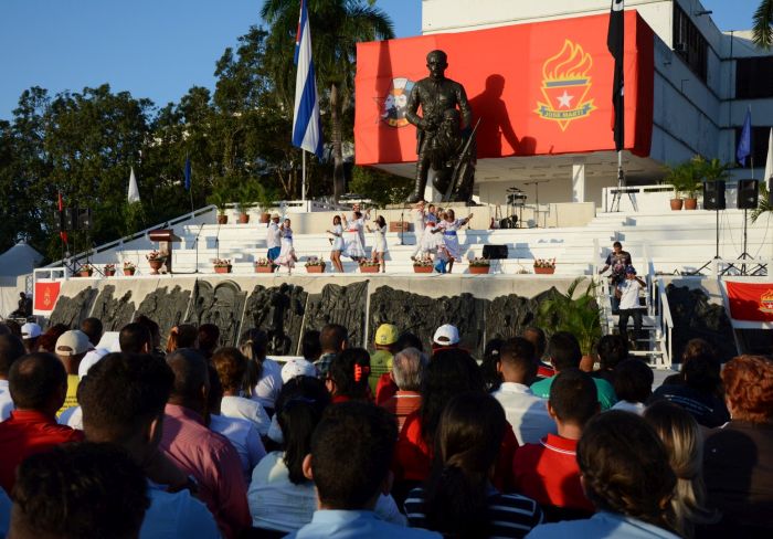 sancti spiritus, 4 de abril, union de jovenes comunistas, ujc, organizacion de pioneros jose marti, opjm