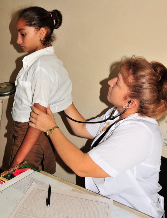 sancti spiritus, dia mundial de la salud, atencion primaria, organizacion mundial de la salud, tasa de mortalidad infantil