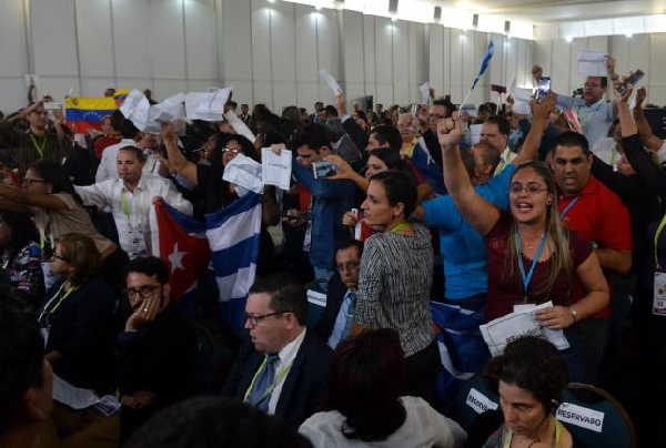 cuba, cumbre de las americas, oea, luis almagro, peru, cumbre de los pueblos