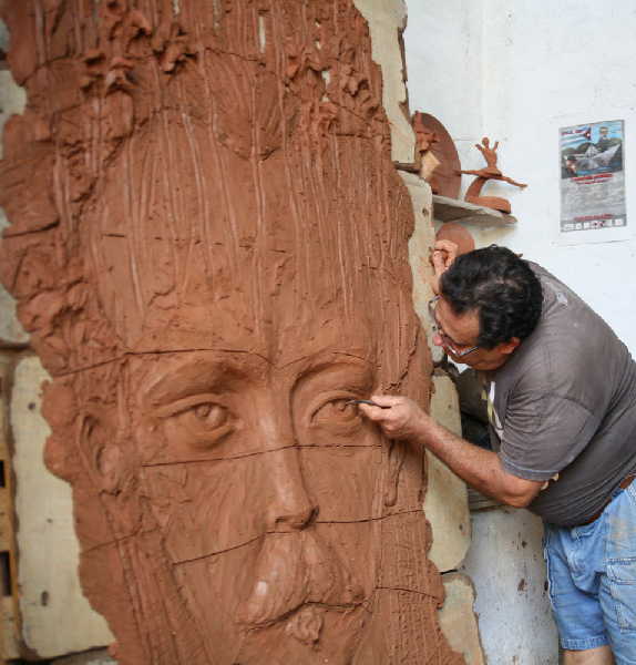 escultura, José Martí, Félix Madrigal, Sancti Spíritus