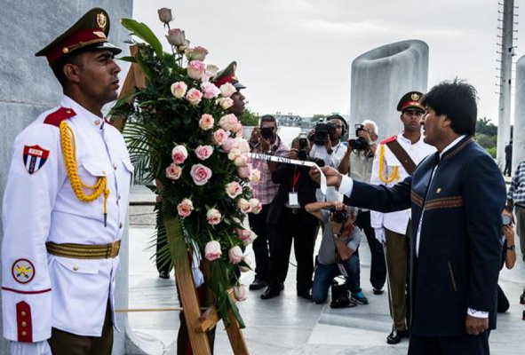 cuba, bolivia, evo morales, miguel diaz-canel, raul castro