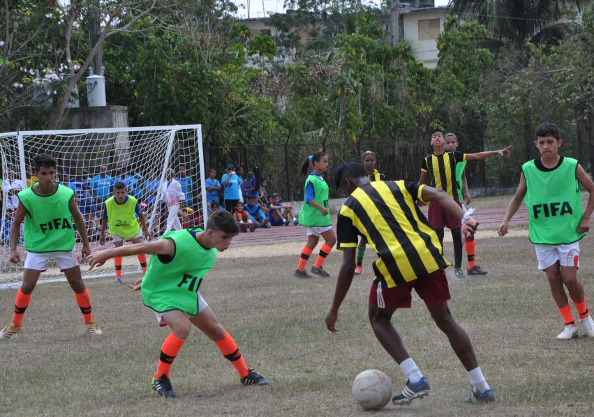 Cuba, UNICEF, fútbol inclusivo, Sancti Spíritus