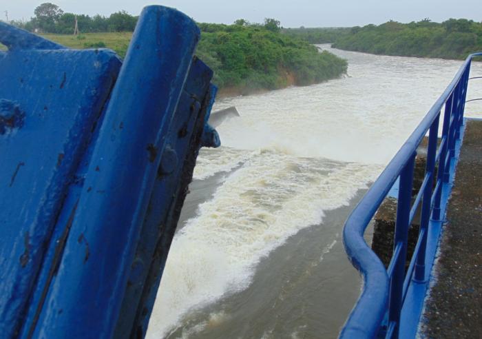 sancti spiritus, presa zaza, recursos hidraulicos, embalses espirituanos, intensas lluvias