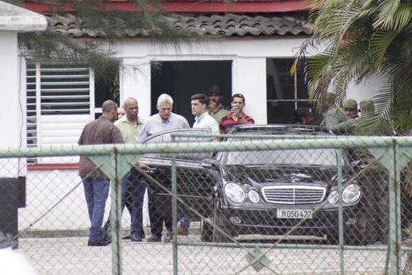 Miguel Díaz-Canel, accidente, aviación