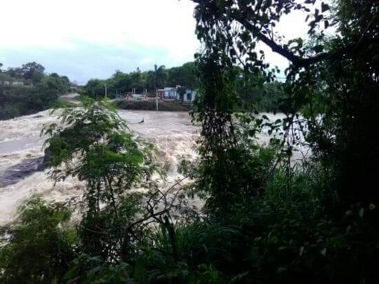 inundaciones, Agabama, Fomento, lluvias intensas, Sancti Spíritus