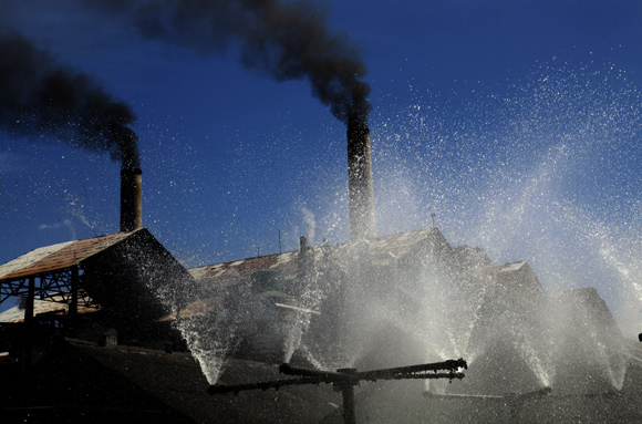 contaminacion, central Uruguay, Sancti Spíritus, medio ambiente