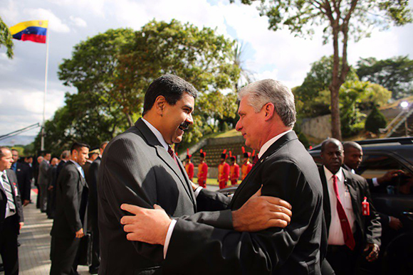 Cuba, Venezuela, Díaz-Canel, Nicolás Maduro 