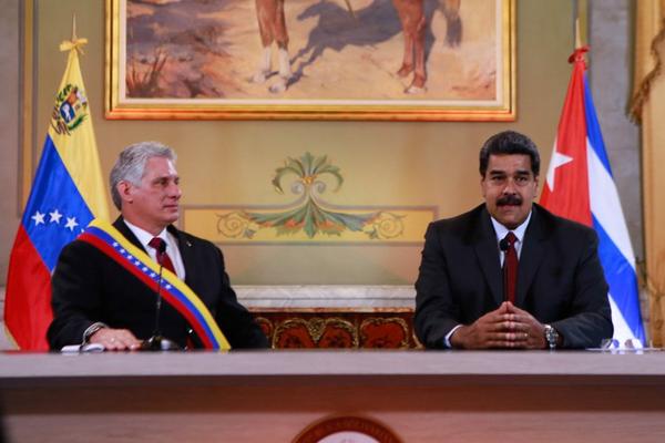 Cuba, Venezuela, Díaz-Canel, Nicolás Maduro