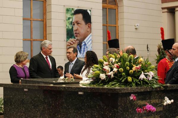 Díaz-Canel, Hugo Chávez, Venezuela, Cuba