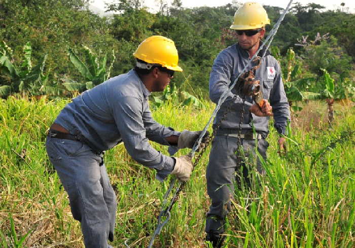 sancti spiritus, empresa electrica, electricidad, brigada de construccion y mantenimientotrica, electricidad