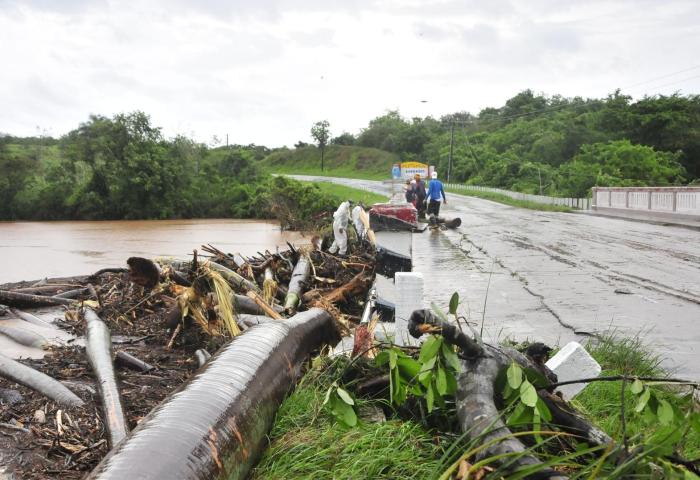 sancti spiritus, intensas lluvias en sancti spiritus, presa zaza, recursos hidraulicos, ramon pardo guerra, defensa civil