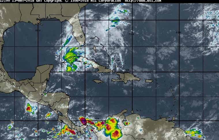 Meteorología, Cuba, lluvias