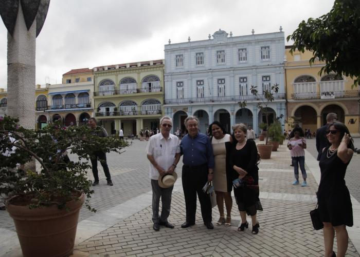 cuba, antonio guterres, la habana, cepal, secretario general de la onu, eusebio leal