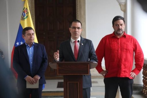 Venezuela, Estados Unidos, sanciones, Jorge Arreaza