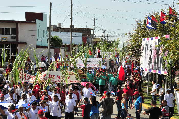 sancti spiritus, primero de mayo, dia internacional de los trabajadores, salud, primero de mayo en sancti spiritus