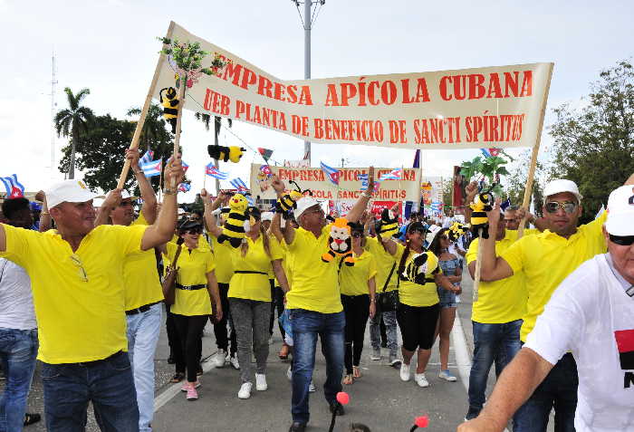 sancti spiritus, primero de mayo en sancti spiritus, dia del proletariado mundial, ctc