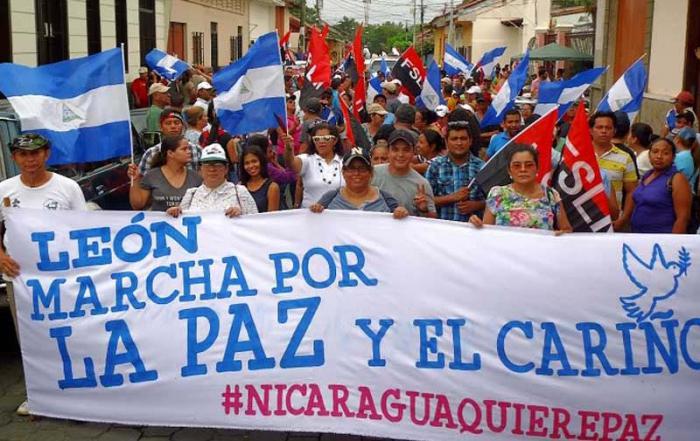 Nicaragua, protestas, paz