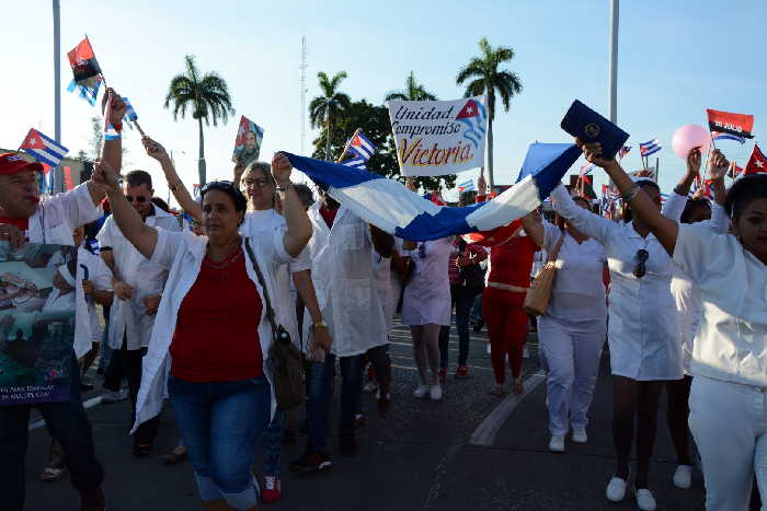 sancti spiritus, primero de mayo, dia internacional de los trabajadores, salud, primero de mayo en sancti spiritus