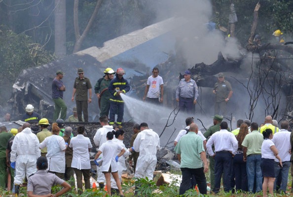 accidente aéreo, aviación, Cuba