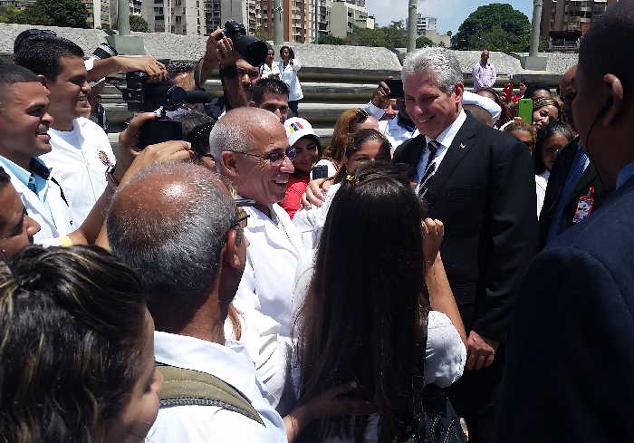 cuba, venezuela, miguel diaz-canel, presidente de cuba, nicolas maduro